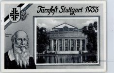 70173 W7000 Stuttgart Künstlerkarte Turnfest