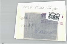 25923 W2264 Süderlügum FOTO KEINE AK Foto mit Negativ, Friedhof
