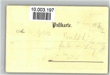 82467 W8100 Partenkirchen Lithographie Blaue Gumpe sign.