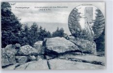 95444 W8580 Bayreuth - Ochsenkopfgipfel, Wahrzeichen, Aussichtsturm