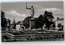 24576 W2357 Bad Bramstedt - Marktplatz, Denkmal Roland