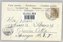 Sommer, Mohn, Verlag L. Frank Nr. 541, sign. Splitgerber Datumskarte 1902 Künstlerkarte
