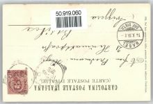 Como , St. Pedele Wielandt, M. Lithographie / Künstlerkarte
