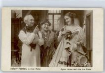 Porten, Henny Agnes Arnau und ihre drei Freier Filmschauspieler