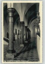 83471 W8240 Berchtesgaden 1955 - Schloß Innenansicht Kapitelsaal