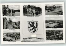 94032 W8390 Passau Foto AK Oberhaus Wappen