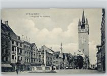 94315 W8440 Straubing - Ludwigsplatz Stadtturm