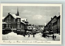 38700 W3389 Braunlage - Blick in die Elbingeröder Strasse Winter