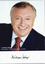 Autogramm Dr. Michael Häupl Politik