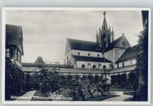 72070 W7400 Bebenhausen , Württ - Klostergarten Kirche