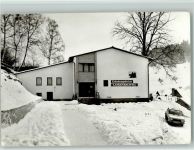 98666 O6121 Langenbach b Hildburghausen - Erholungsheim Langenbachtal Winteraufnahme
