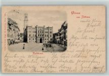 02763 O8800 Zittau 1898 - Rathaus