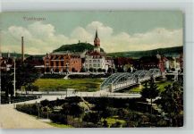 78532 W7200 Tuttlingen 1910 - Ortsansicht mit Brücke