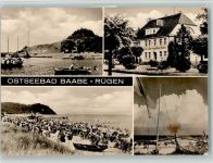 18586 O2356 Baabe , Ostseebad - 4-bildaufnahme