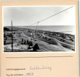 27472 W2190 Sahlenburg FOTO KEINE AK Küste Foto montiert auf Karton