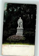 W1000 Berlin Tiergarten Denkmal Kurprinz Friedrich Wilhelm Denkmal 1906