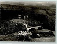 63679 W6479 Hoherodskopf , Hess - Luftaufnahme Berggasthof Hoherodskopf Clubhäuser des VHC Hüttenstempel
