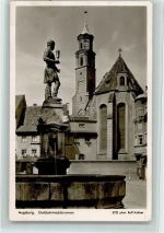 W8900 Augsburg , Bay Goldschmiedsbrunnen Foto Rolf Kellner Brunnen