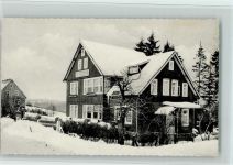 38700 W3389 Hohegeiß - Erholungsehim der Erzbergbau-Salzgitter-AG Winteraufnahme