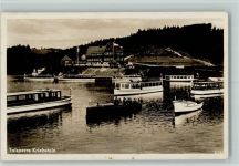O9251 Kriebstein Fähren Boote Talsperre 1936