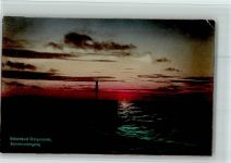 Stolpmünde Ustka - Sonnenuntergang an der Mole Verlag Trinks