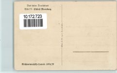 W7758 Meersburg , Bodensee Bild 53 - Schloß AK WHW Deutschlandserie