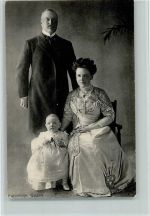 Königl. Familie AK Adel Niederlande 1910