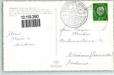 W5860 Letmathe Dechenhöhle Alhambra (Hund und Henne) Tropfsteinhöhle 1960