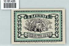 31592 W3078 Stolzenau , Weser - Notgeld Niedersächsischer Bauernhof Wilhelm Busch