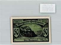 35753 W6349 Greifenstein , Hess - Notgeld Burgruine