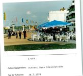 27472 W2190 Duhnen FOTO KEINE AK Foto montiert auf Karton