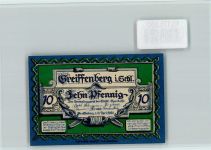 Greiffenberg Gryfow Slaski - Notgeld Burg Greiffenstein