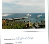 27498 W2192 Helgoland FOTO KEINE AK Reede Foto montiert auf Karton