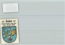Suchan - Zachan - Wappen Vignette Briefsiegelmarke