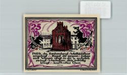 Stettin Szczecin - Notgeld Randowlied Kapelle Markt Platz Pölitz