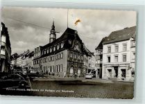 54516 W5560 Wittlich - Marktplatz mit Rathaus und Neustraße