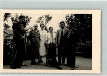 Familienfoto mit Schäferhund Schäferhund
