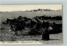 Campement de Nomades Esel Volkstypen / Brauchtum Tunesien