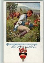 Nr. 1235 - Drei Lilien AK Schulverein