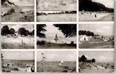 23730 W2430 Sierksdorf - Badestrand Zeltlager Segelboote