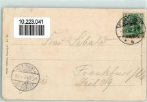 W4000 Düsseldorf Panorama 1902 Lichtdruck Knackstedt Gewerbeausstellung 1902 Gebrauchsspuren