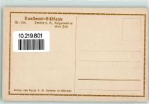 W2192 Helgoland Nr. 232 - sign Preller Kunstwart Postkarte