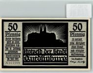 06484 O4300 Quedlinburg - Notgeld Scherenschnitt