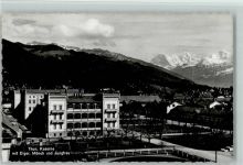 Thun Kaserne mit Eigen Mönch und Jungfrau Feldpost Kaserne 1941