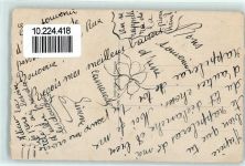 sign. Roger Levasseur 1941 Kinder Rollschuh Gebrauchsspuren