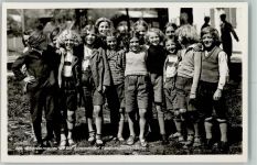 82487 W8103 Oberammergau - Die kommenden Passionsspieldarsteller Kinder