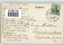 Kinder in Tracht AK Trachten Schaumburg-Lippe 1909 Gebrauchsspuren