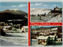 94252 W8371 Bayerisch Eisenstein - Arberhaus Winter