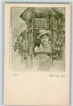 Bleib mit gut! sign Henry - Ackermann Nr. 211, sehr gute Erhaltung AK Verlag Künstlerkarte