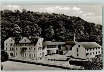 56170 W5413 Bendorf , Rhein - Hedwig-Dransfeld-Haus Rückseite mit Abschürfungen bzw Kleberesten